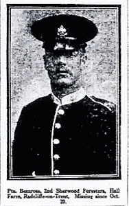 Pte-Bemrose-Nottm-Evening-Post-12-March-1915