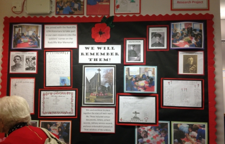 Display of work 'We will remember'