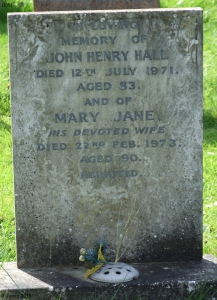 John Henry Hall and Mary Jane Scrimshaw