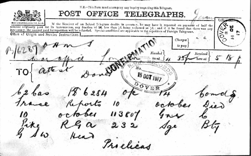 Charles telegram
