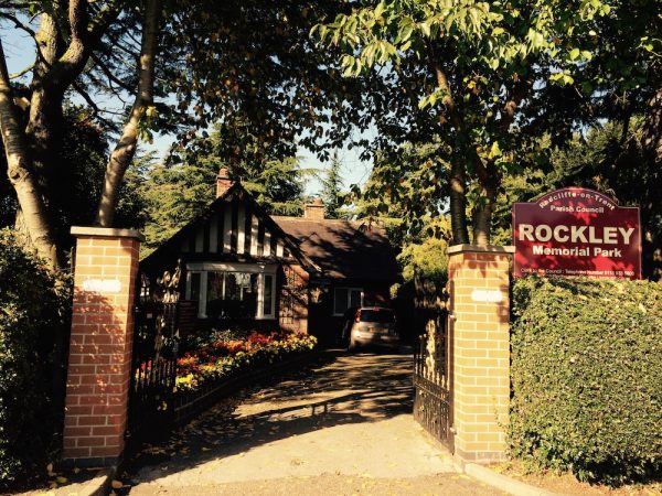 Rockley Memorial Park main gate