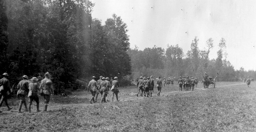 WWI_42nd_Division_burial_party-2 Burial detail