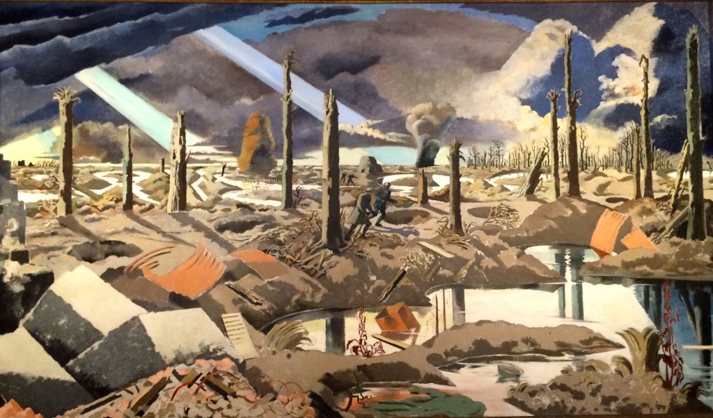 The Menin Road (1919) by Paul Nash The Menin Road (1919) by Paul Nash