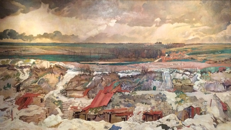 The Old German Front Line, Arras, 1916 (1919) by Charles Sims (1823-1928)