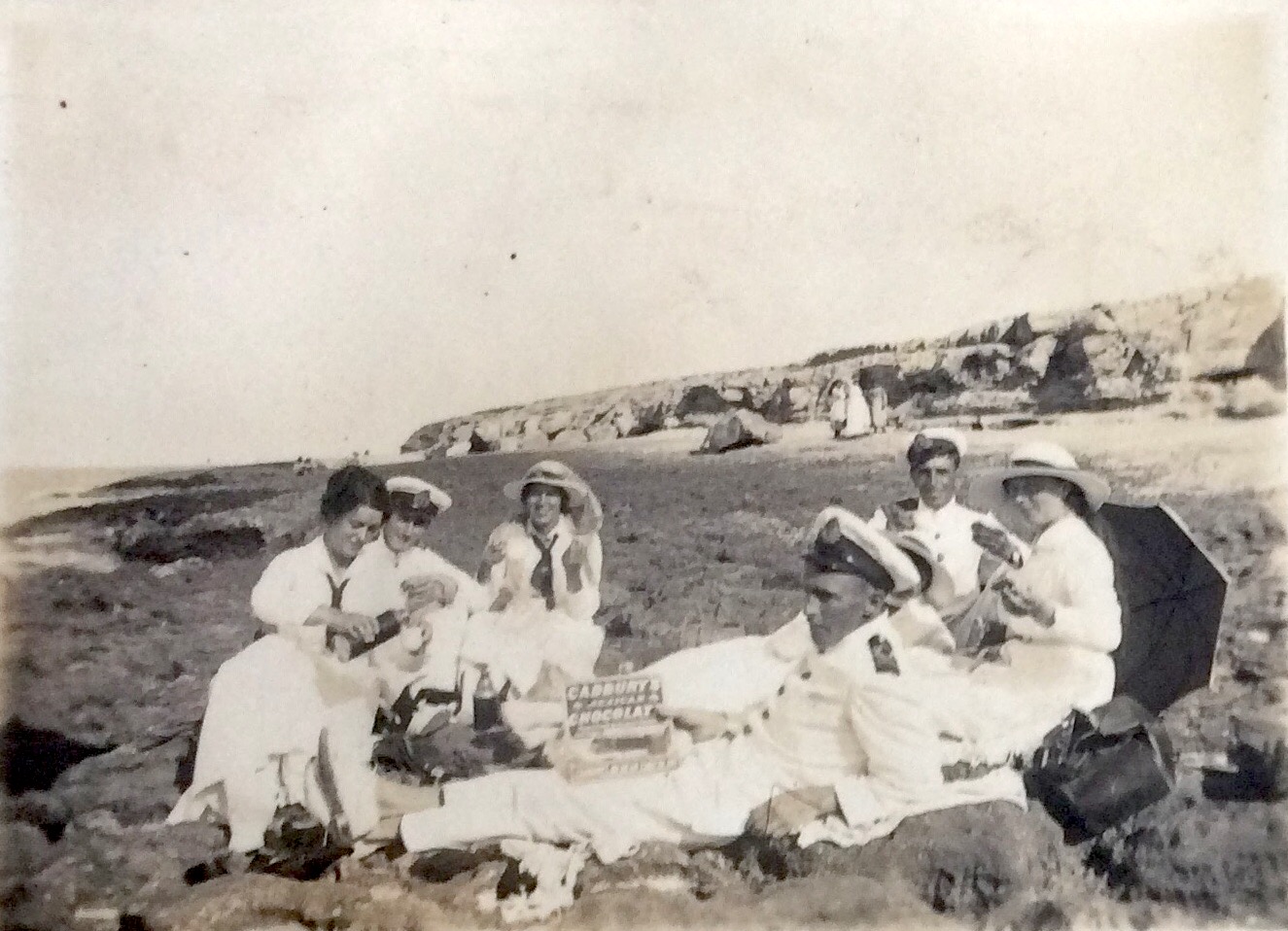 Picnic with sailors