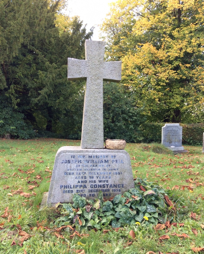 J W Pell Gravestone