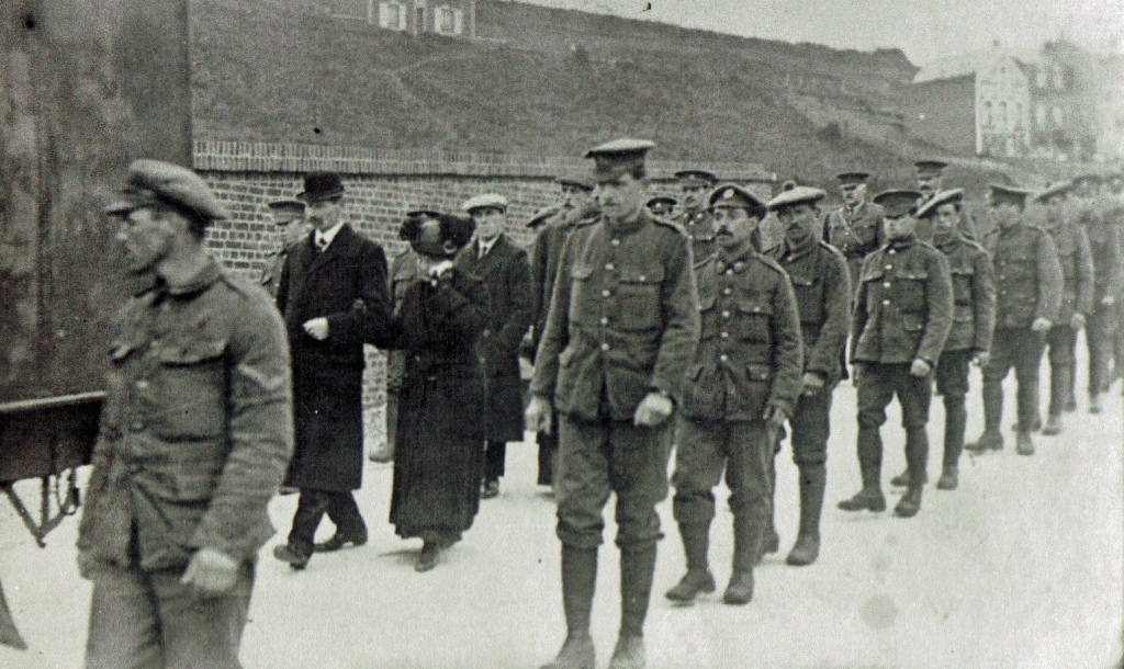 Frank Daniels Funeral Le Treport 2016 with his parents following the coffin_edited-1